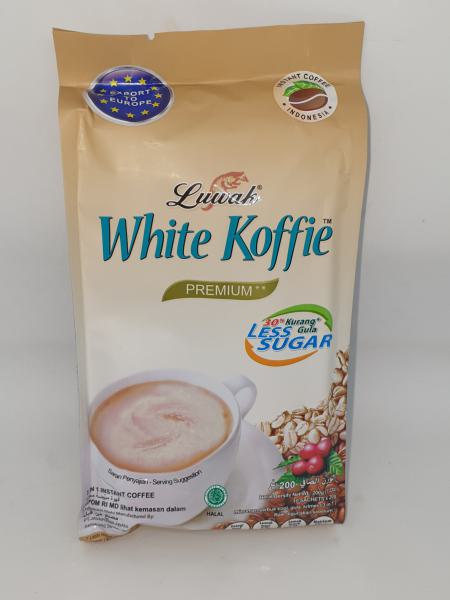 Luwak White Kaffe - Less Sugar